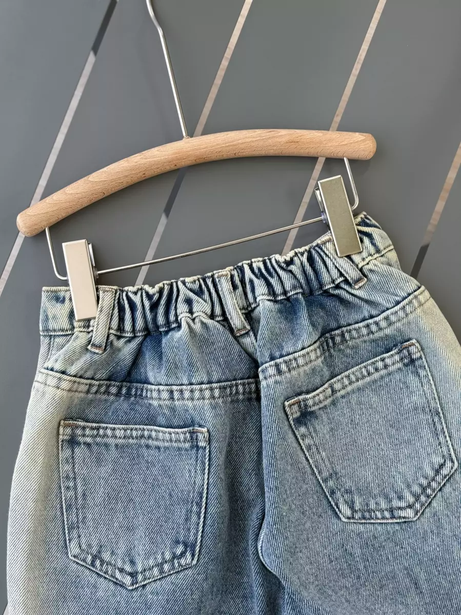 شلوار بگ بغل آبرنگی (21011)