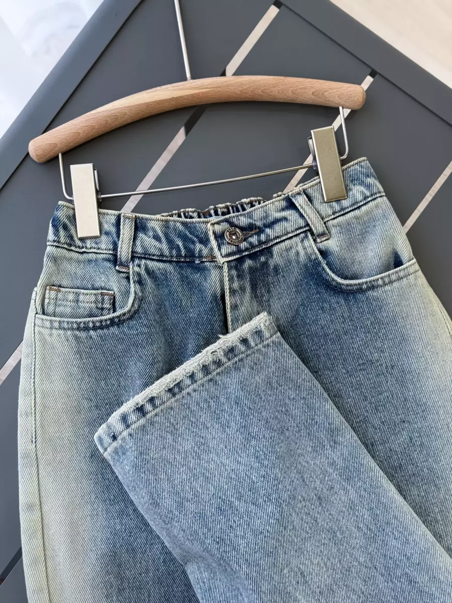 شلوار بگ بغل آبرنگی (21011)