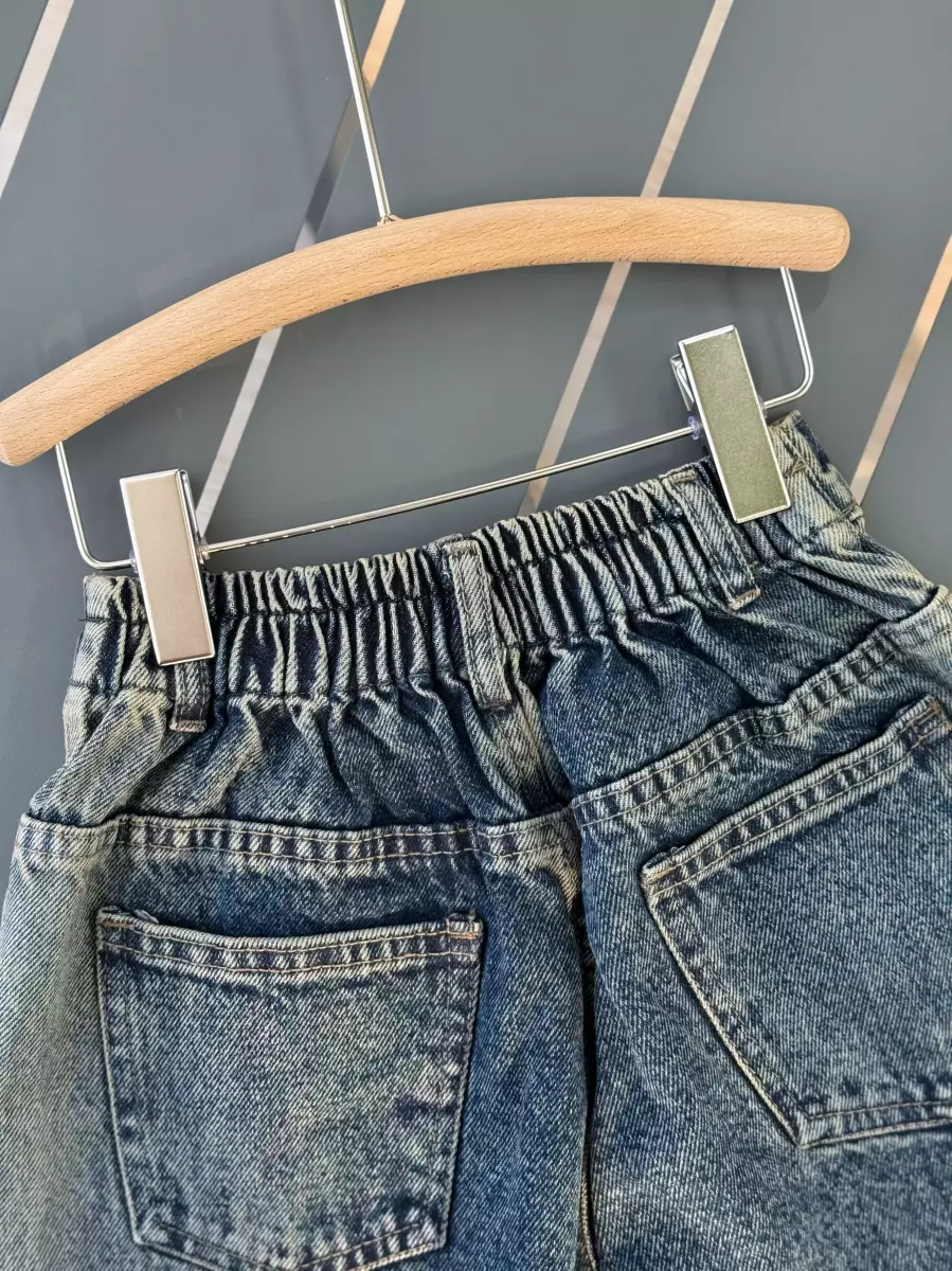 شلوار بگ بغل آبرنگی 2 (20974)