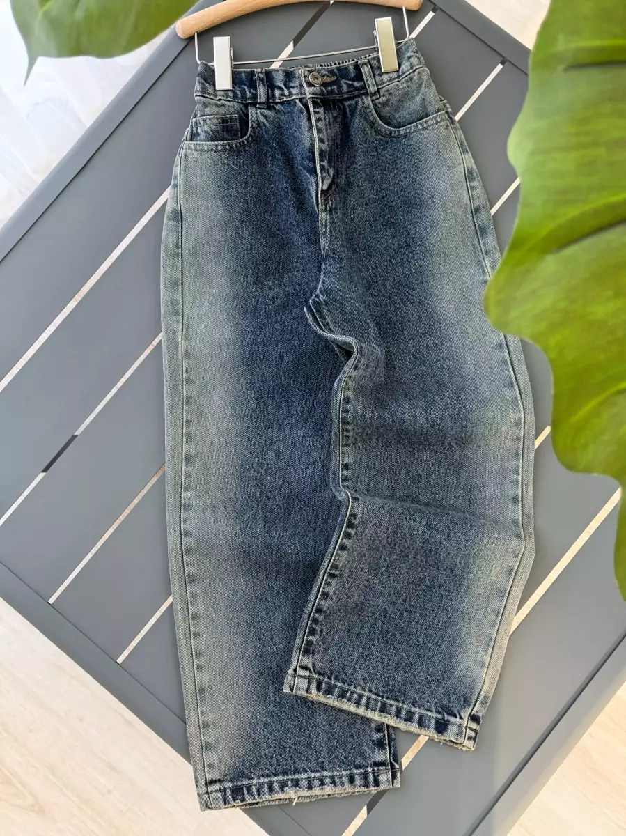 شلوار بگ بغل آبرنگی 2 (20974)