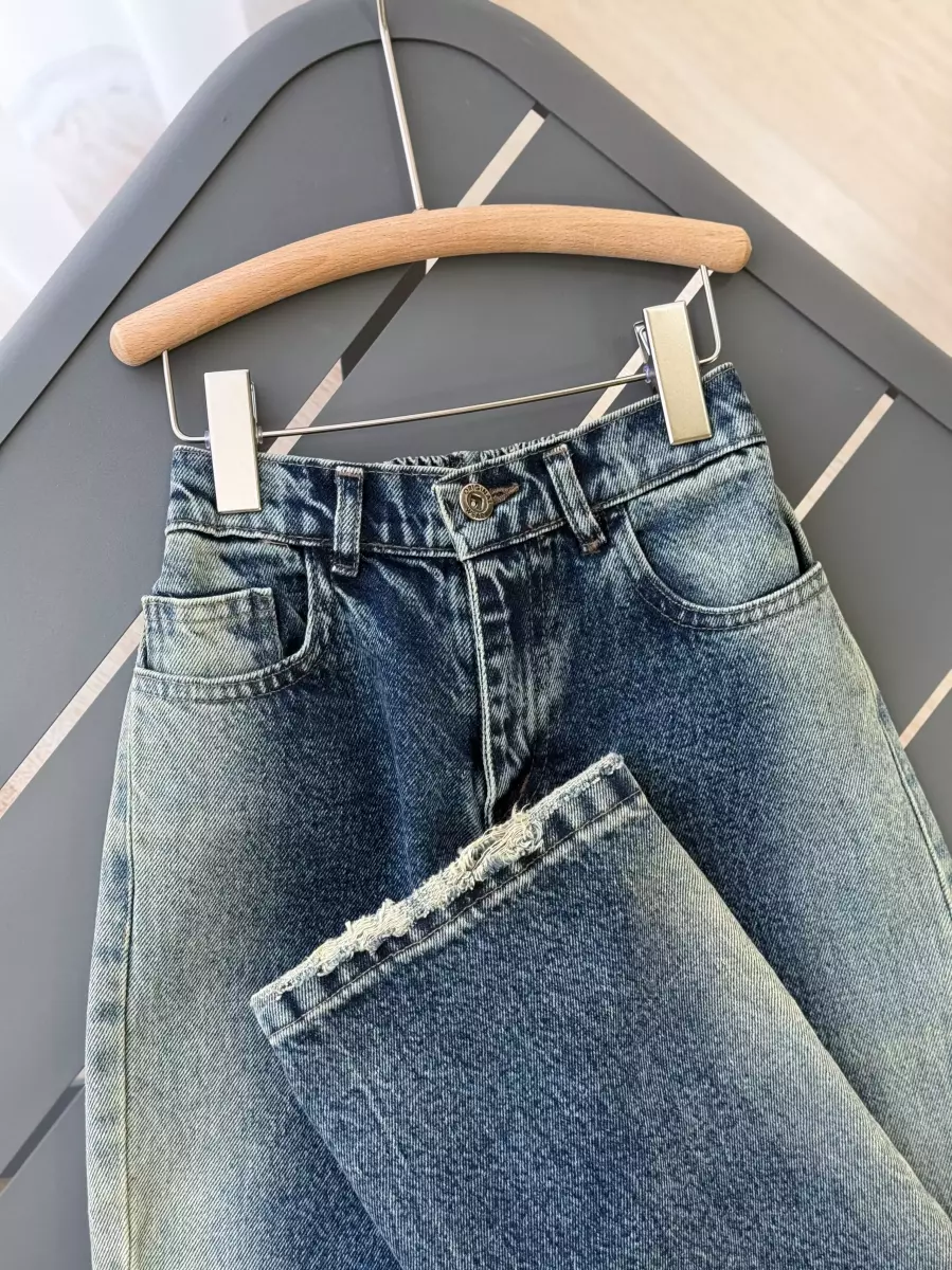 شلوار بگ بغل آبرنگی ( 20974)