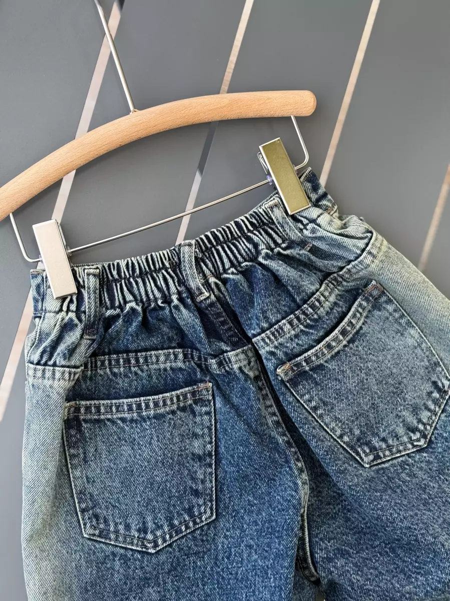 شلوار بگ بغل آبرنگی ( 20974)