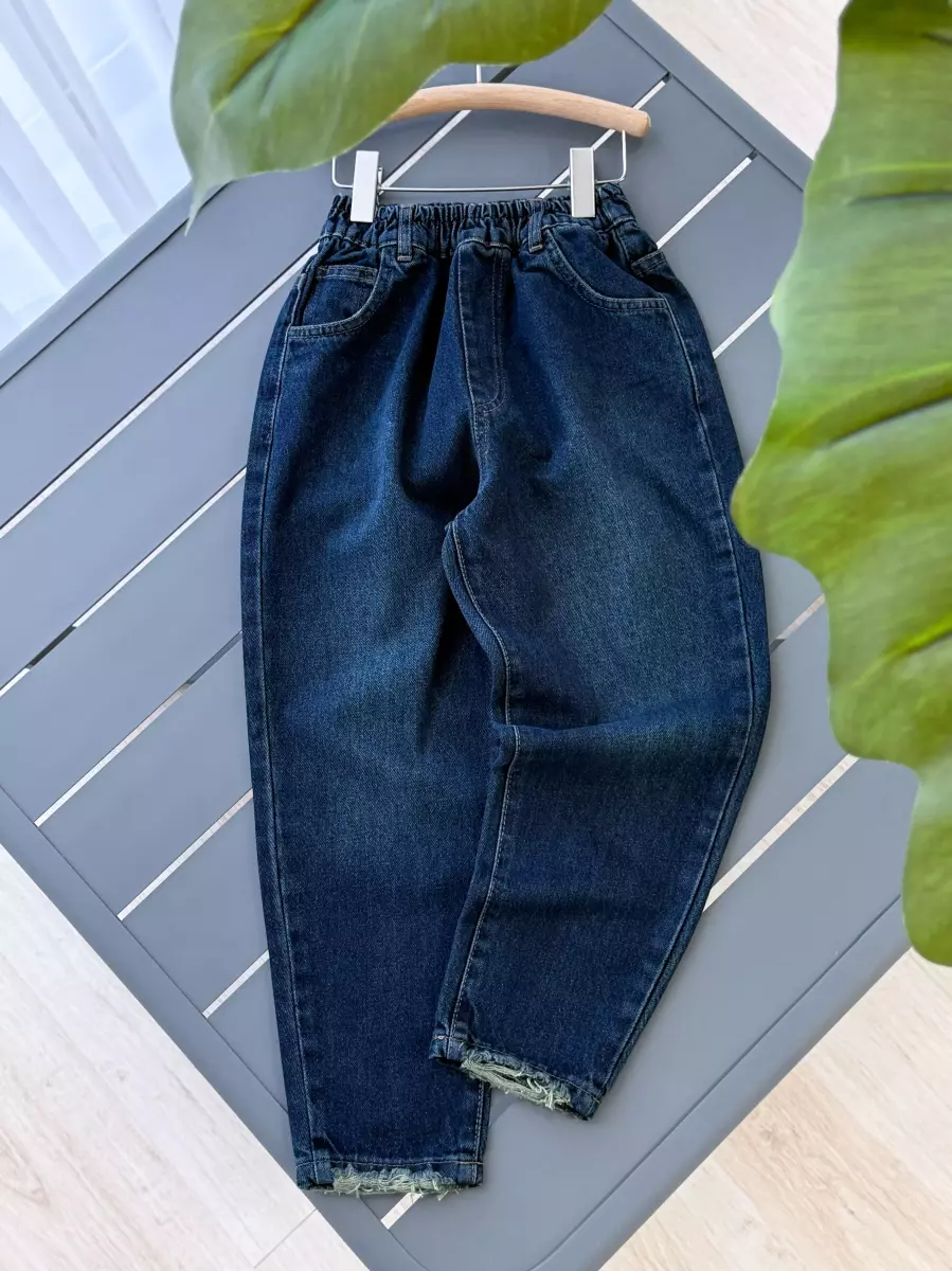 شلوار مام کمرکش (20955)