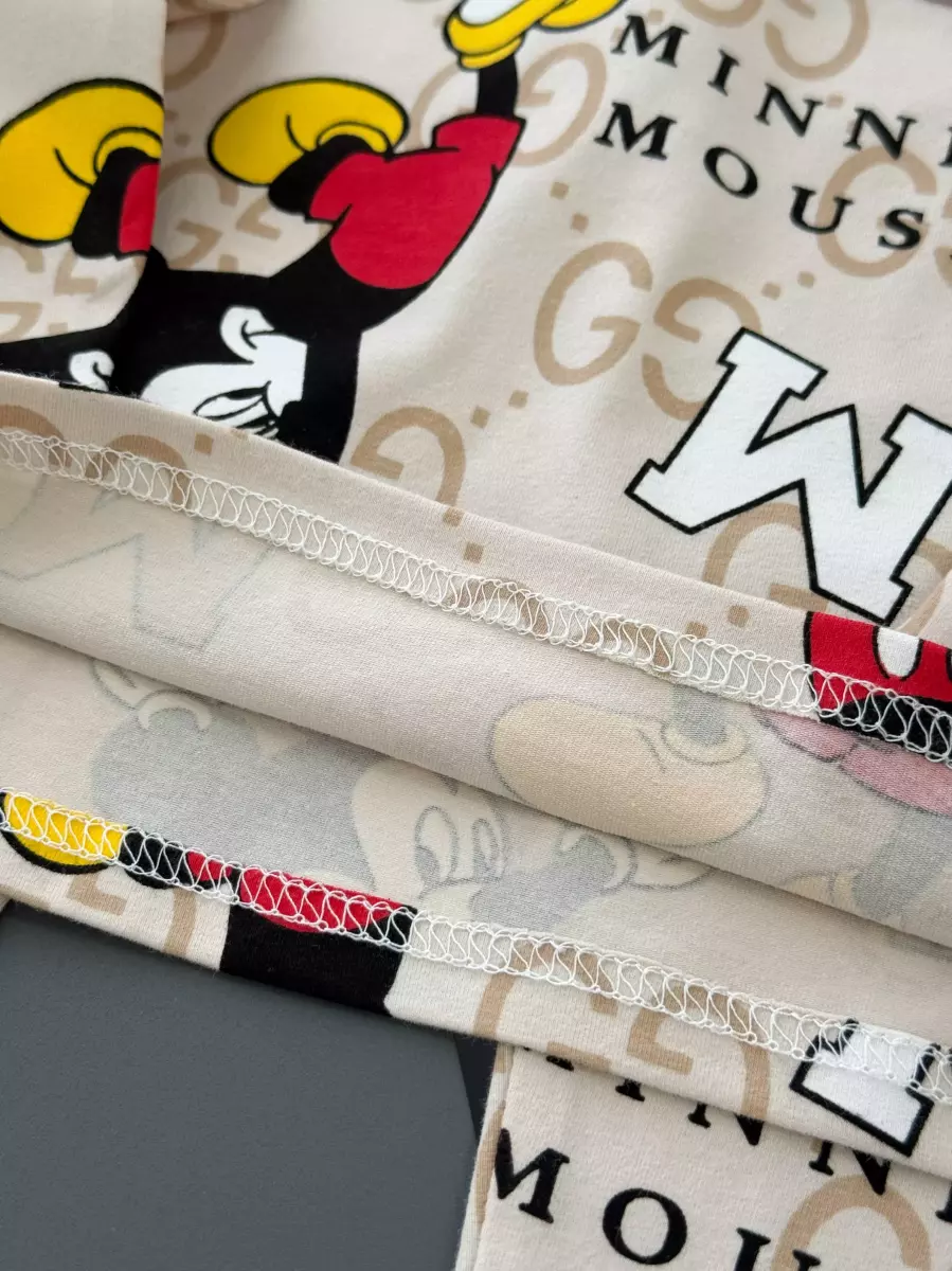 ست وارداتی جیبدار میکی GUCCI