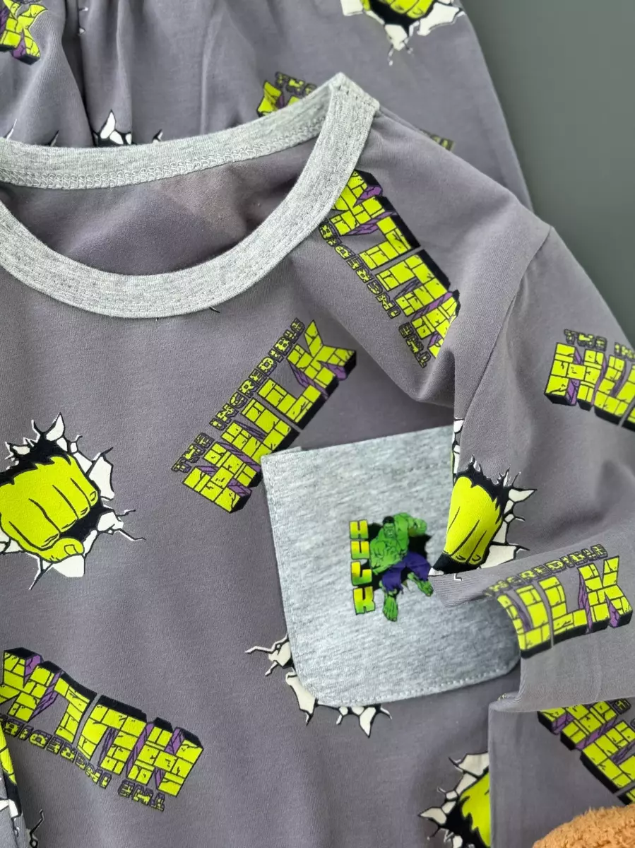 ست وارداتی جیبدار HULK