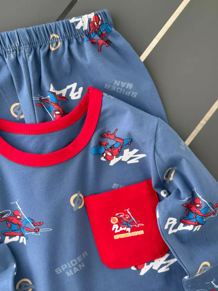 ست وارداتی جیبدار SPIDERMAN