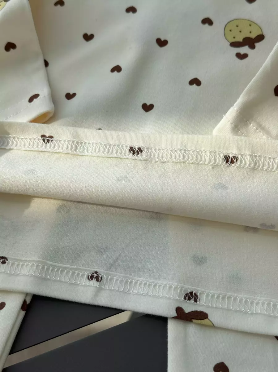 ست وارداتی جیبدار کرومی توت فرنگی