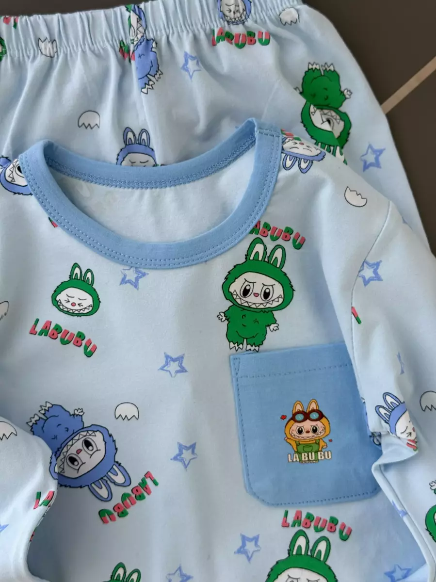 ست وارداتی جیبدار لبوبو مهربون