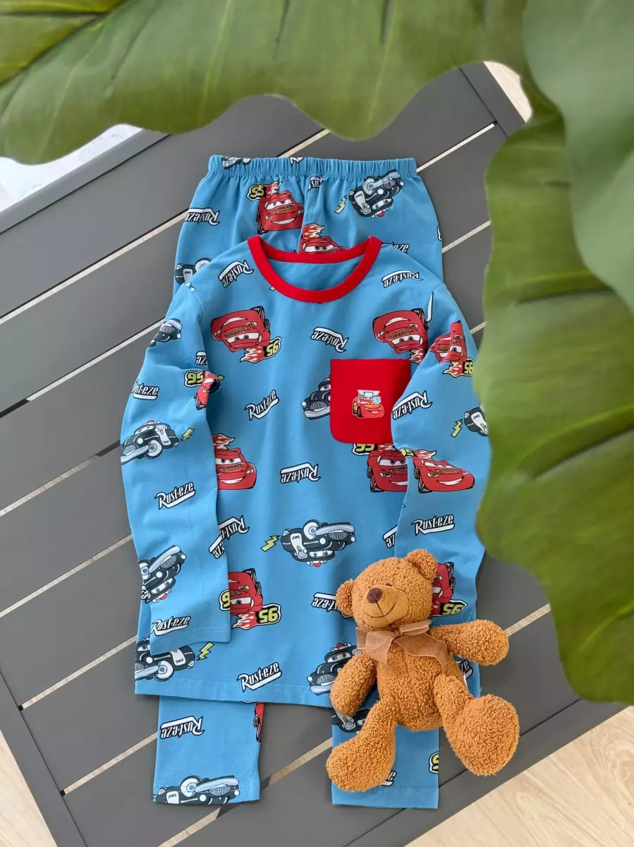 ست وارداتی جیبدار ماشین RUSTEZE