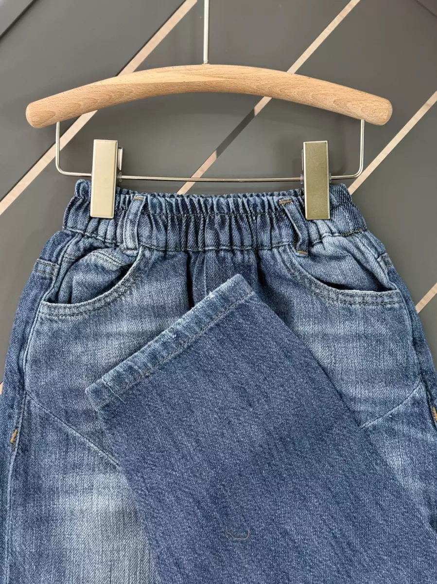 شلوار بالونی کامل کمرکش (21181)