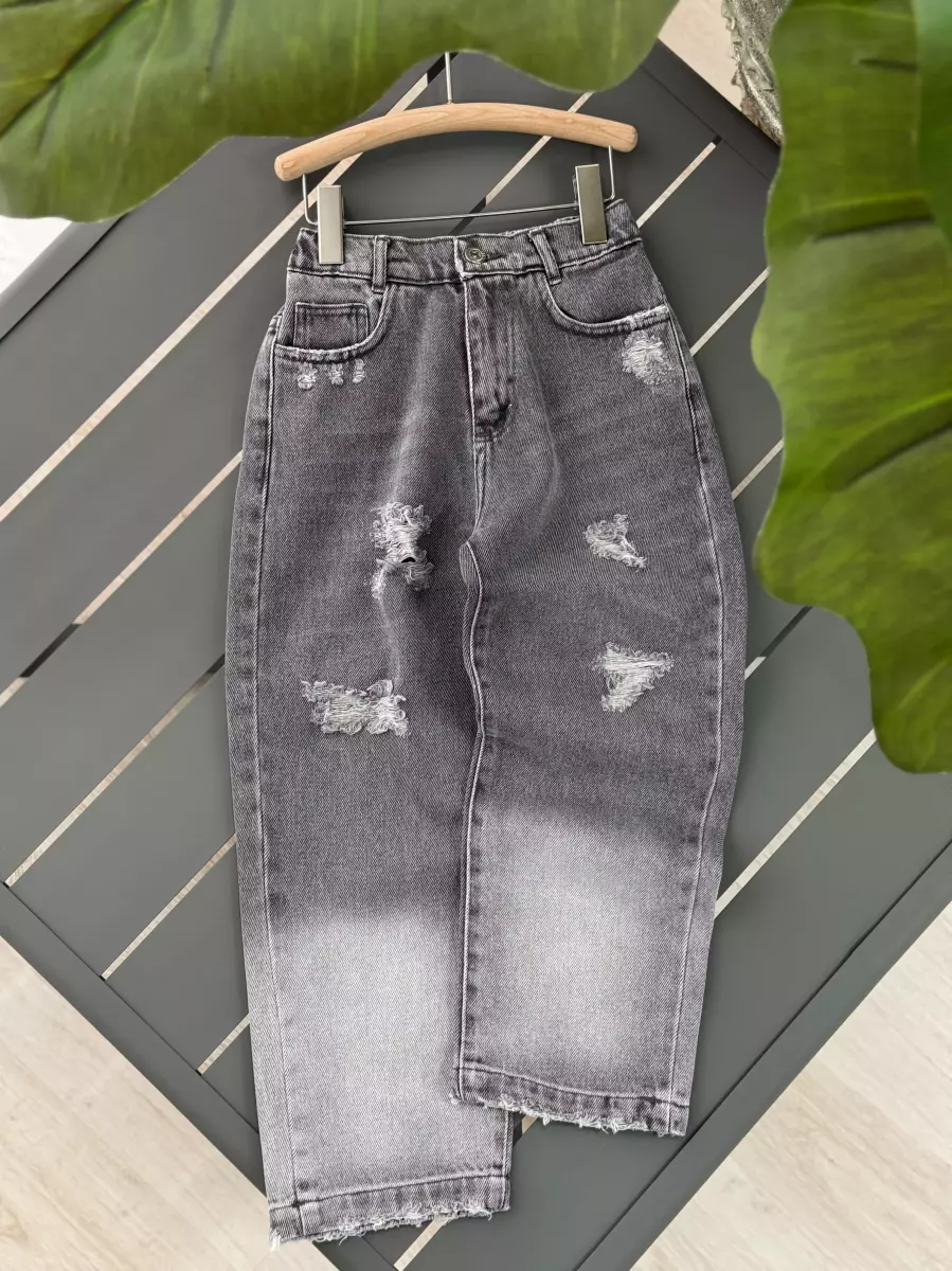 شلوار رگولار زاپدار (21040)