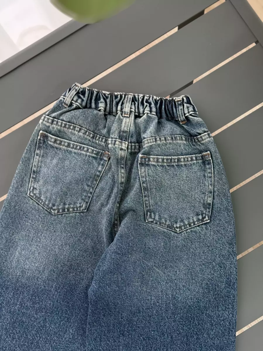 شلوار واید بگ زاپدار (21035)