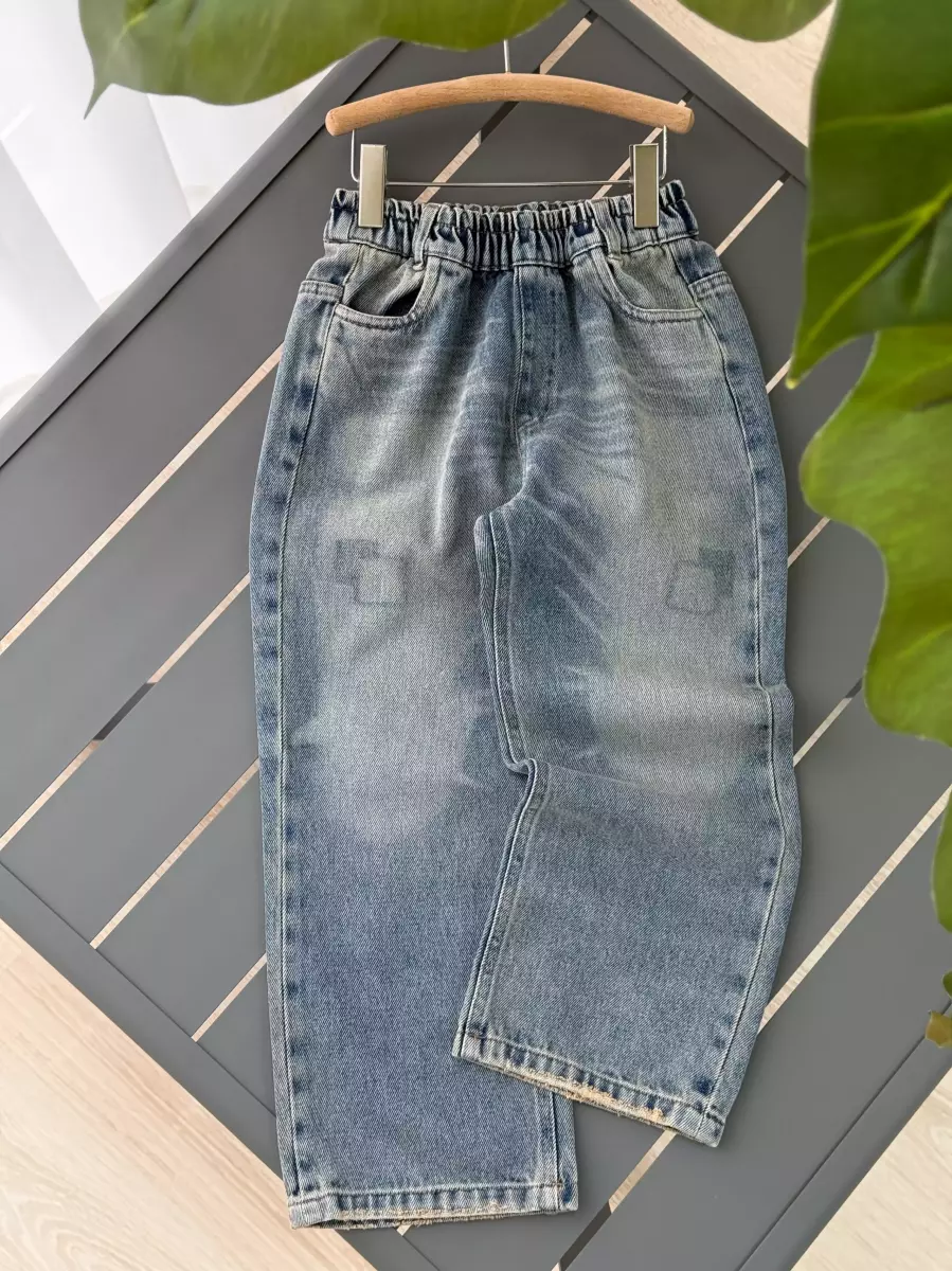 شلوار بگ کامل کمرکش (20993)