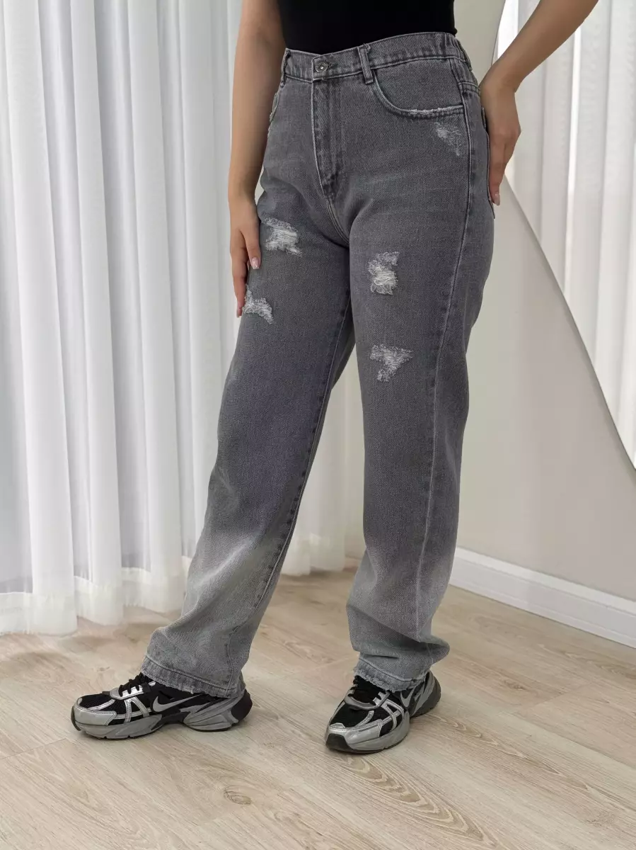 شلوار رگولار زاپدار (21040)