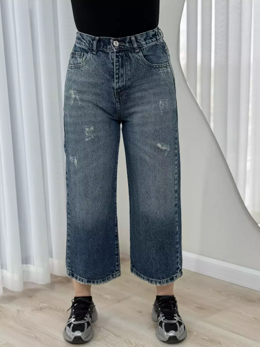 شلوار واید بگ زاپدار (21035)