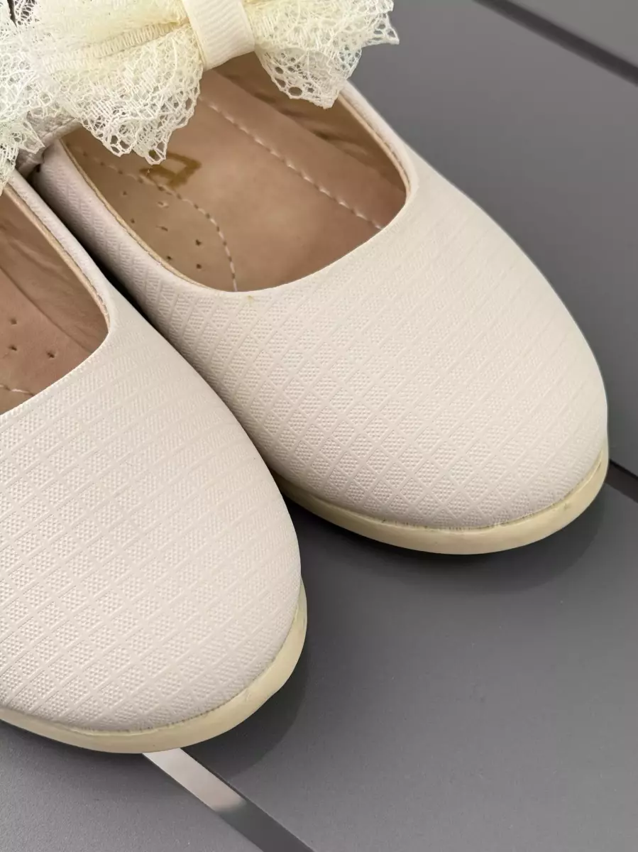 کفش مربعی پاپیون دار