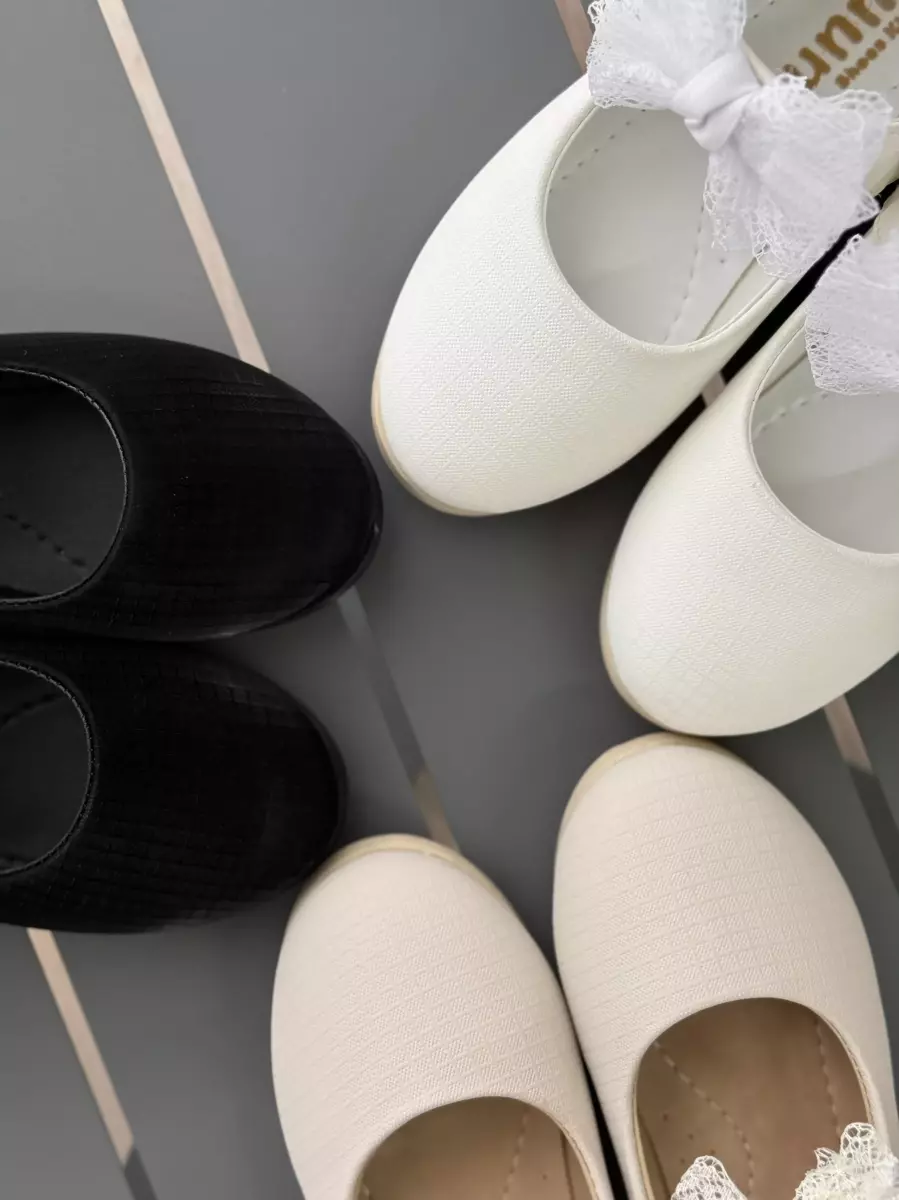 کفش مربعی پاپیون دار