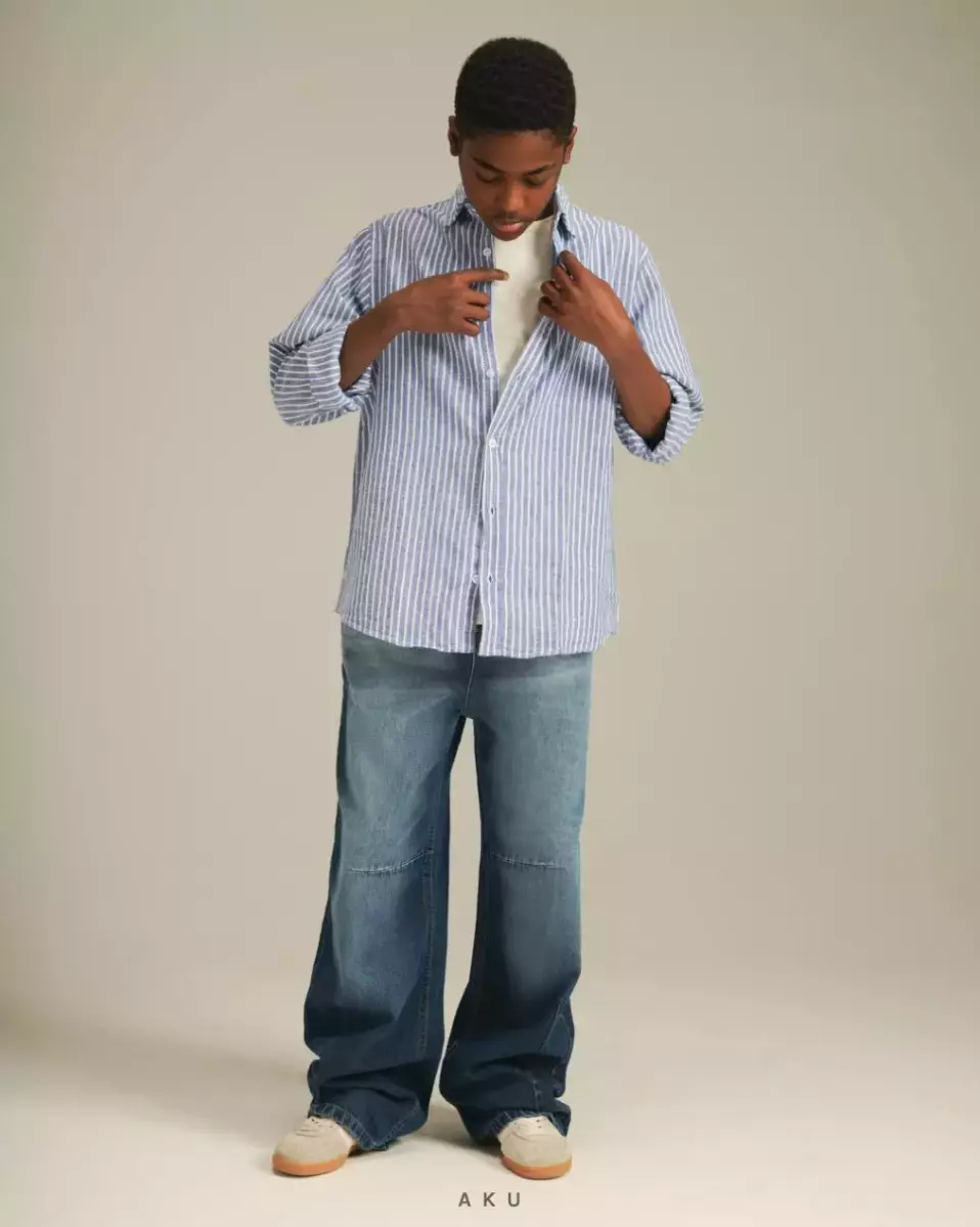 پیراهن راه راهA