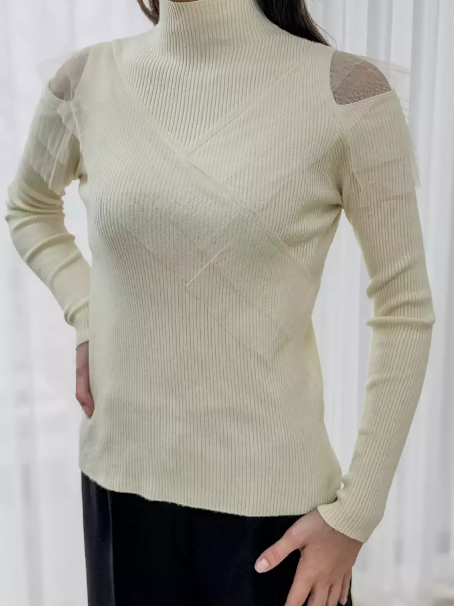 بافت یقه تور