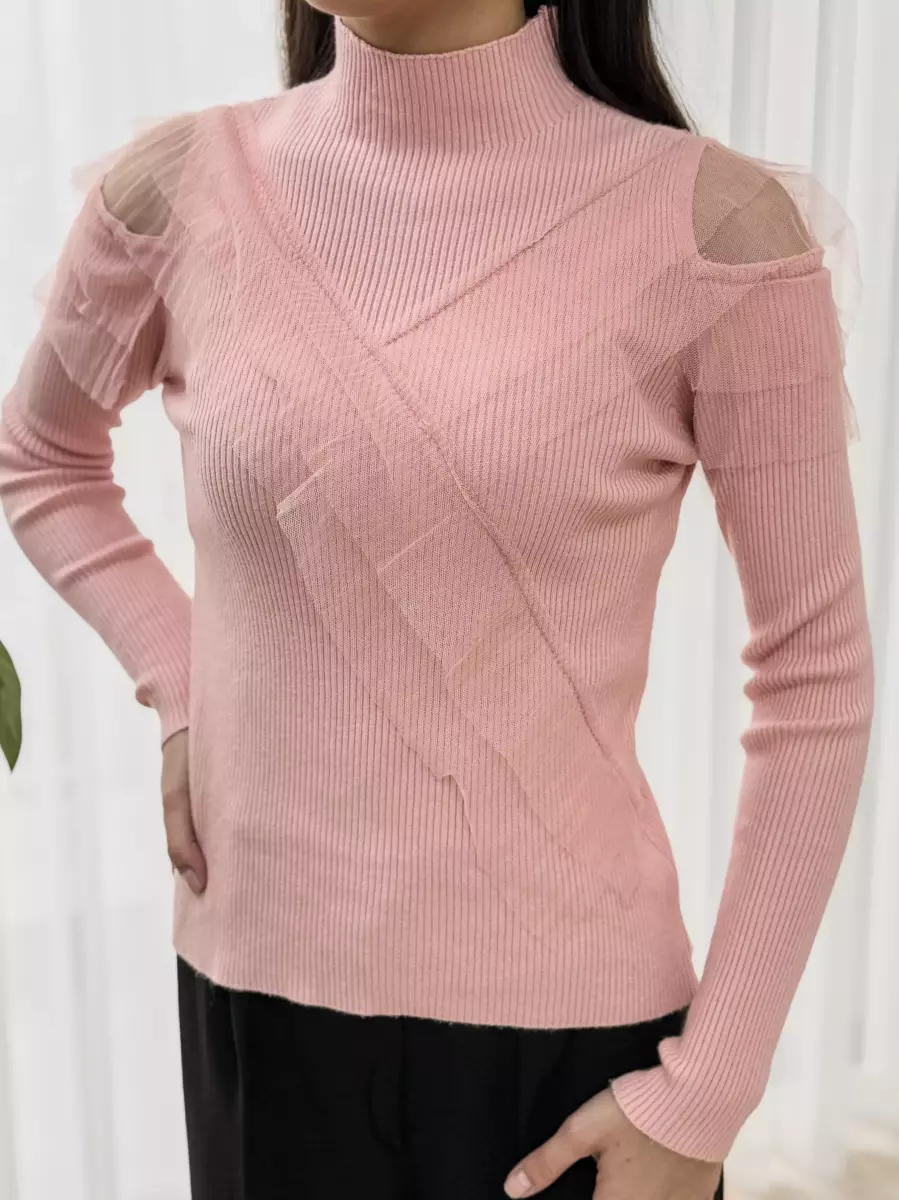 بافت یقه تور