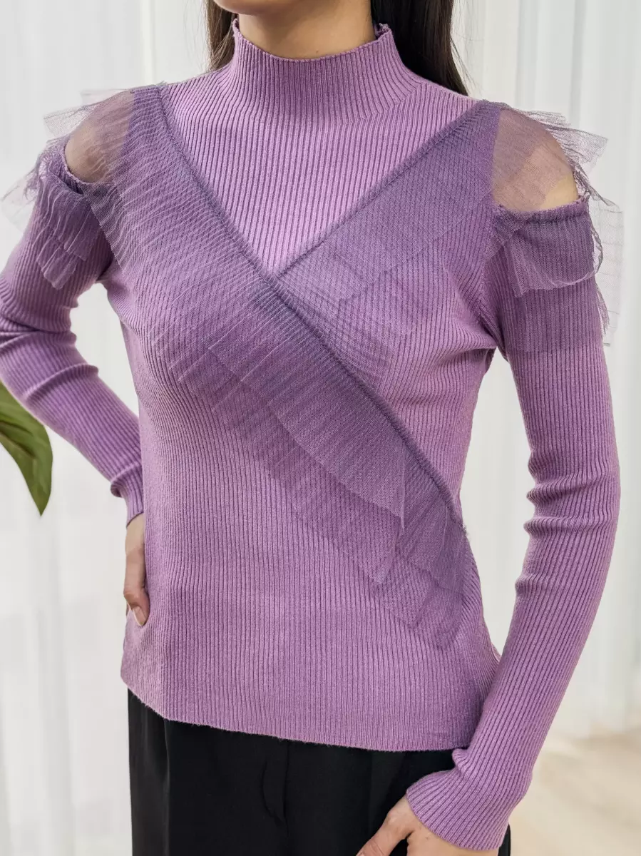 بافت یقه تور