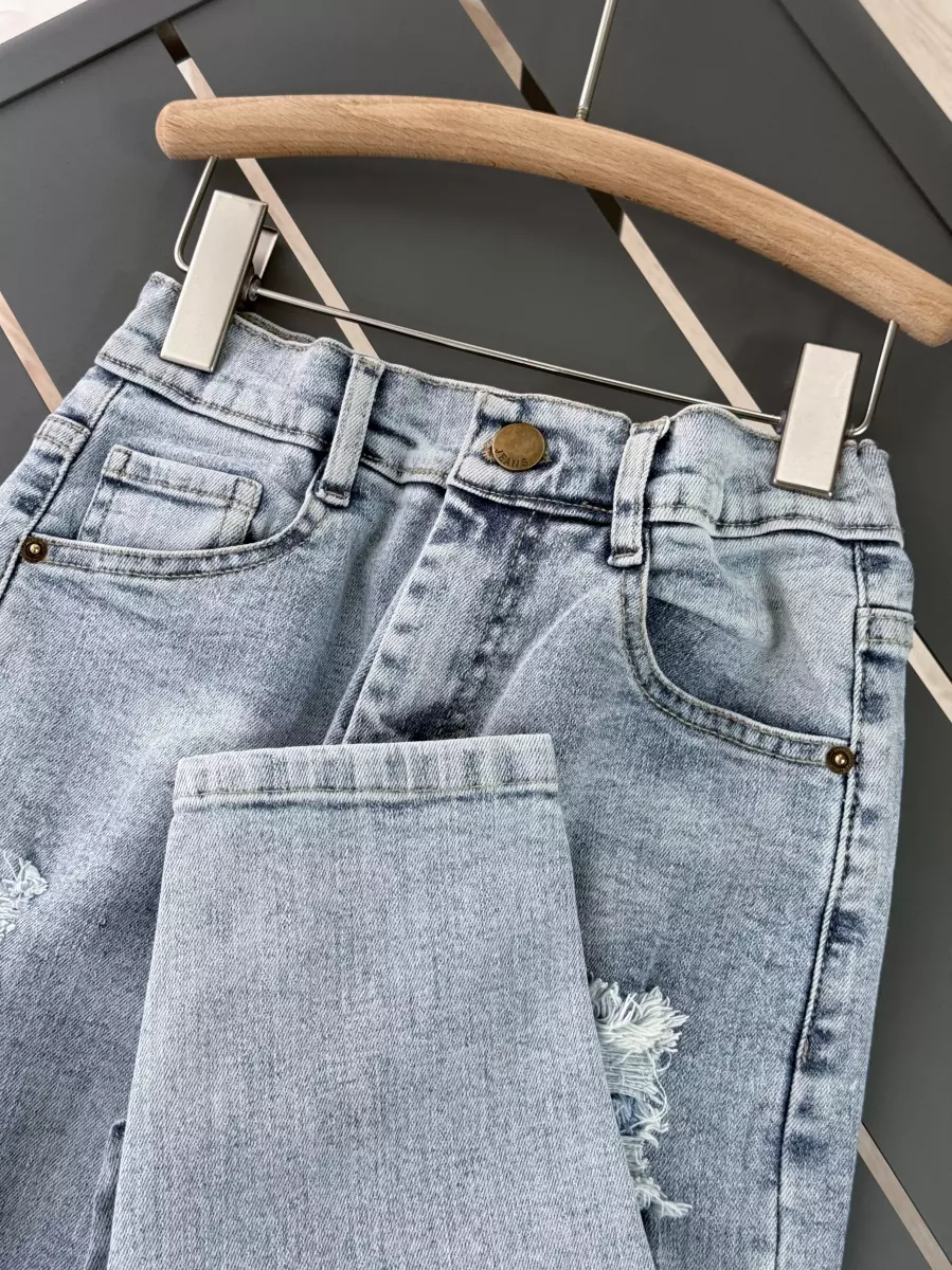 شلوار اسکینی زاپدار 13