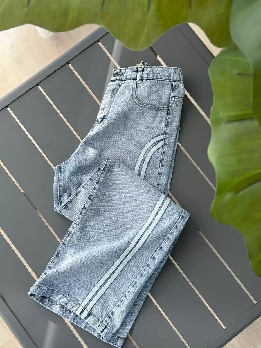 شلوار بگ نواری 13