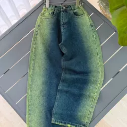شلوار بگ بغل آبرنگی 33