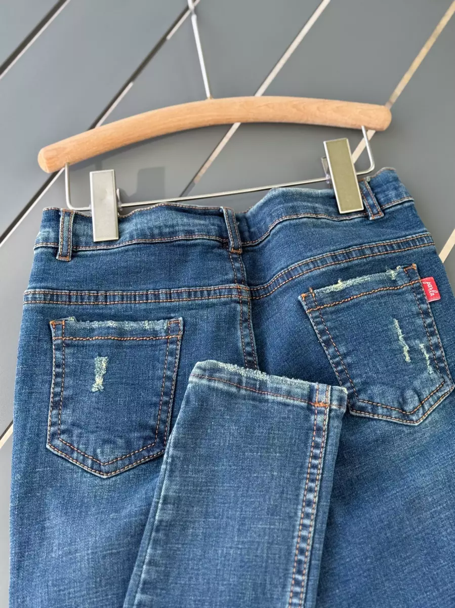 شلوار اسکینی زاپدار 6