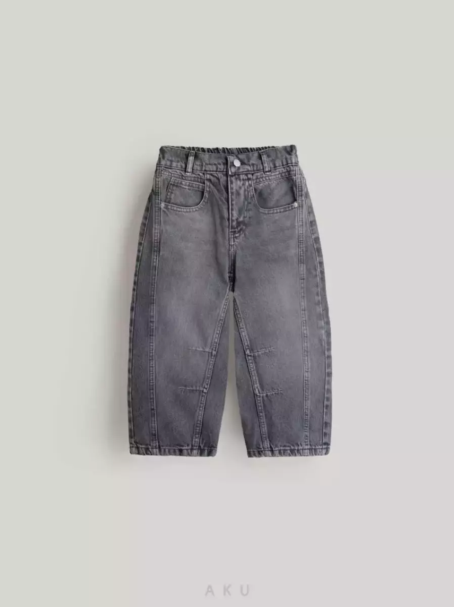 شلوار بگ برشدار