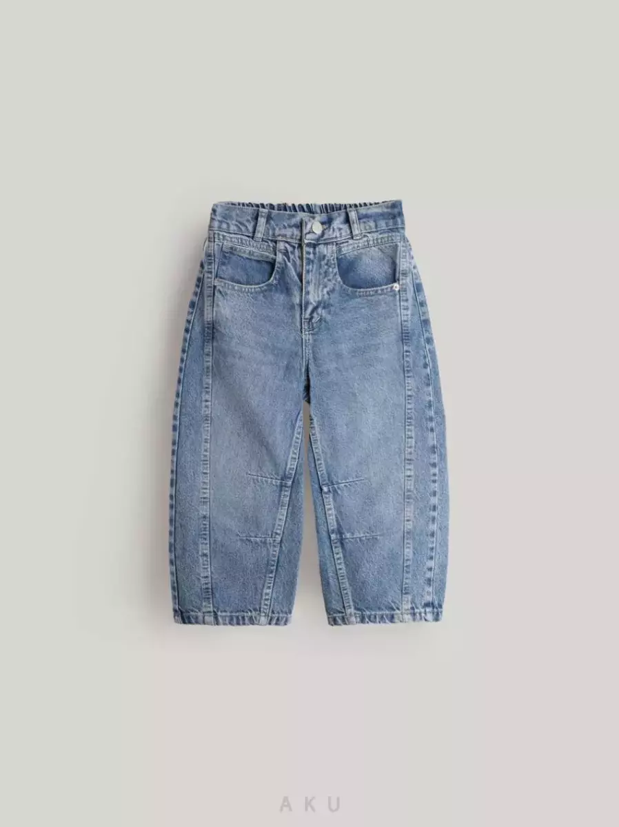 شلوار بگ برشدار