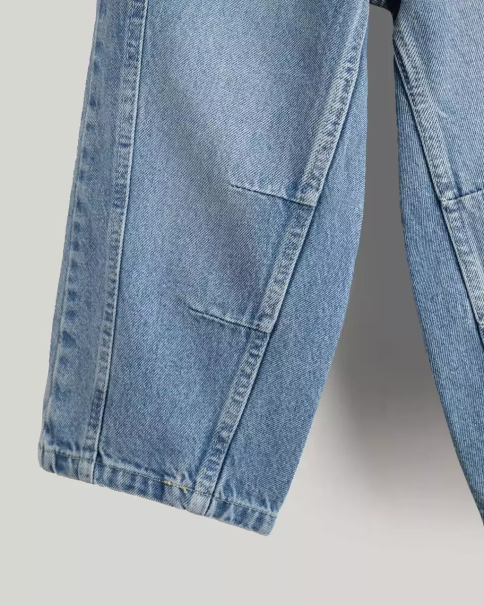 شلوار بگ برشدار