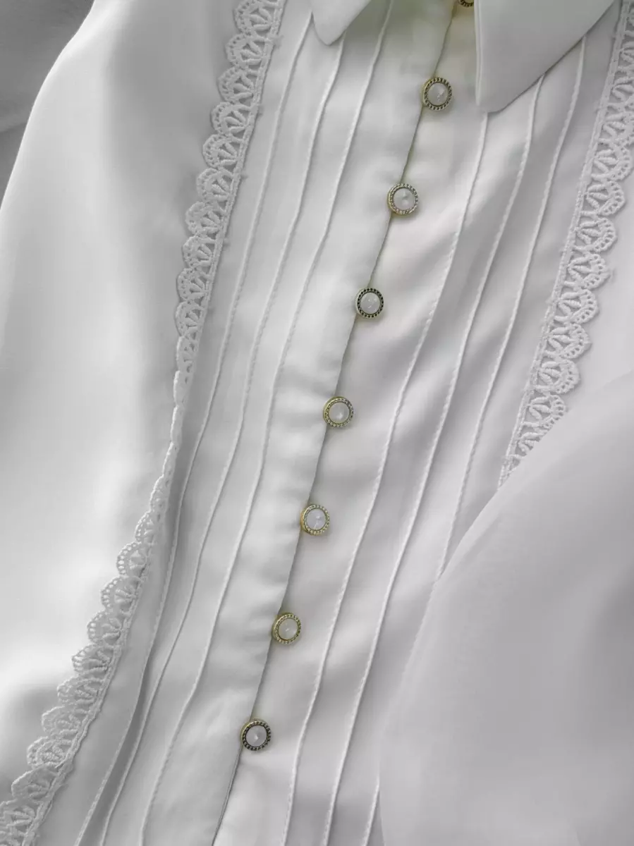 شومیز آستین پفی