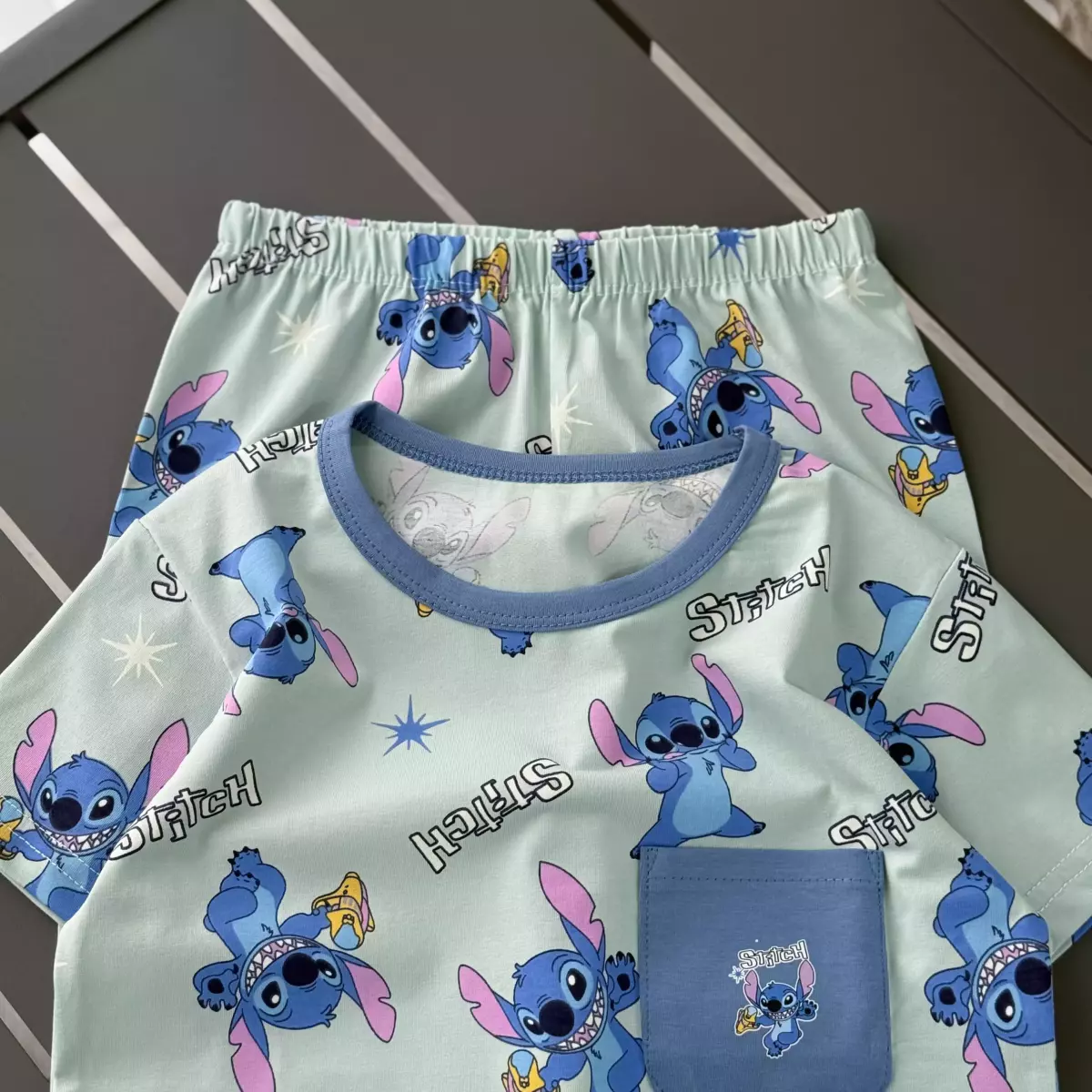 ست چینی جیبدار Stitch