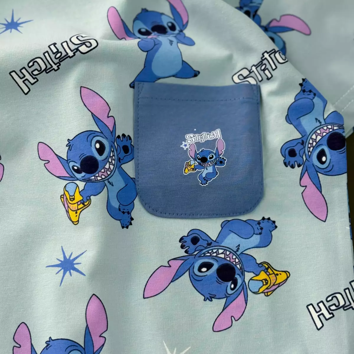 ست چینی جیبدار Stitch