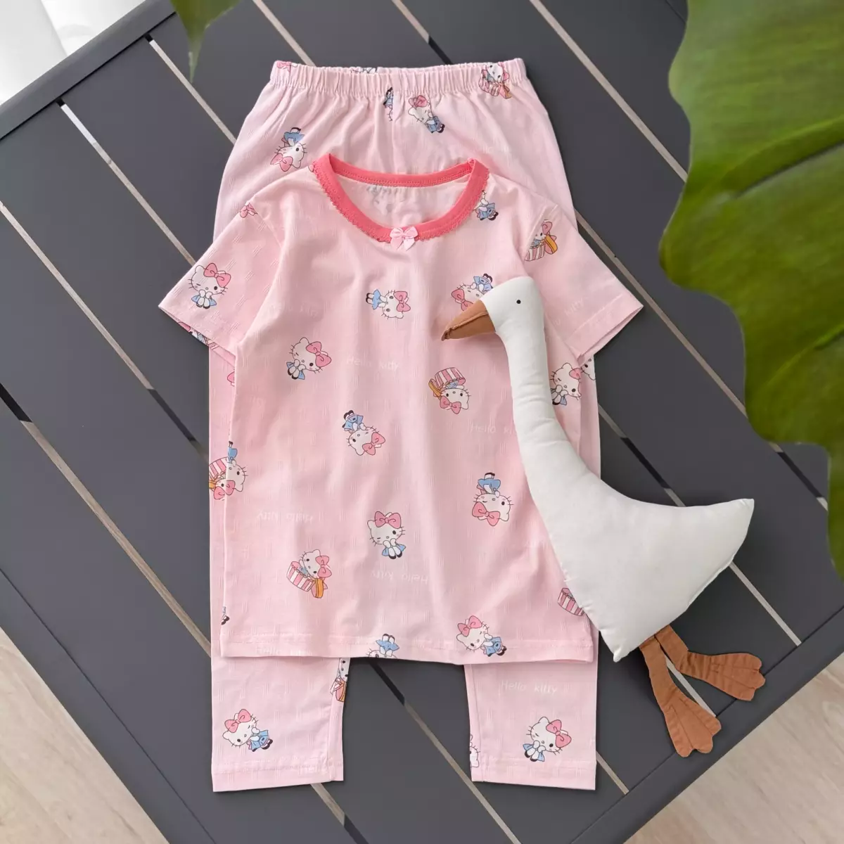 ست چینی جیبدار Hello kitty