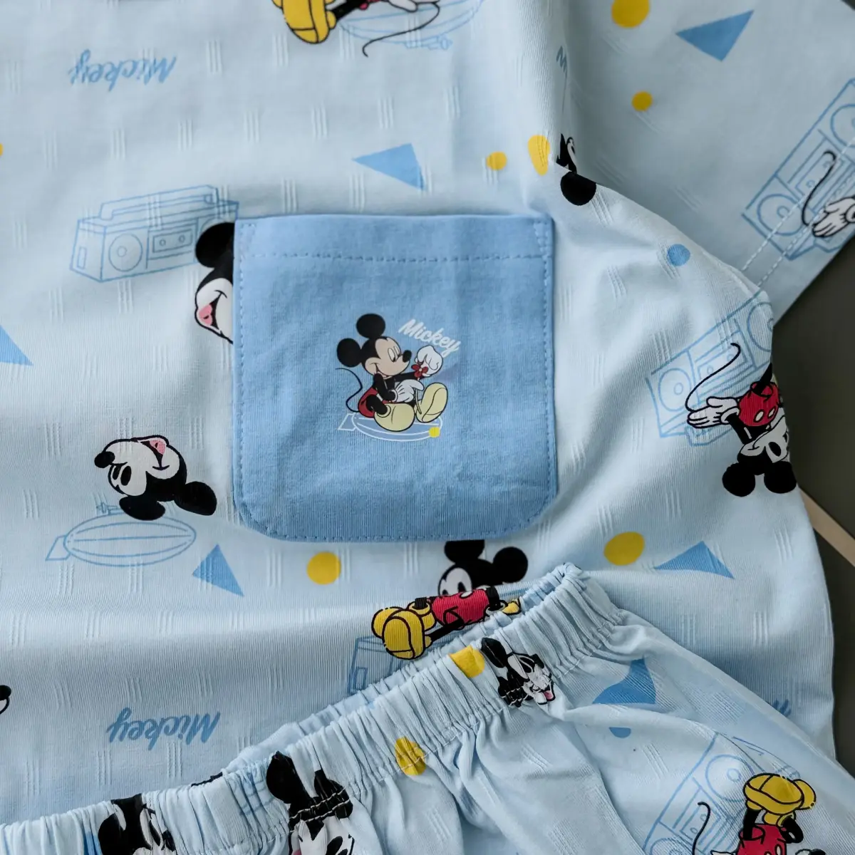 دو تیکه وارداتی جیبدار Mickey