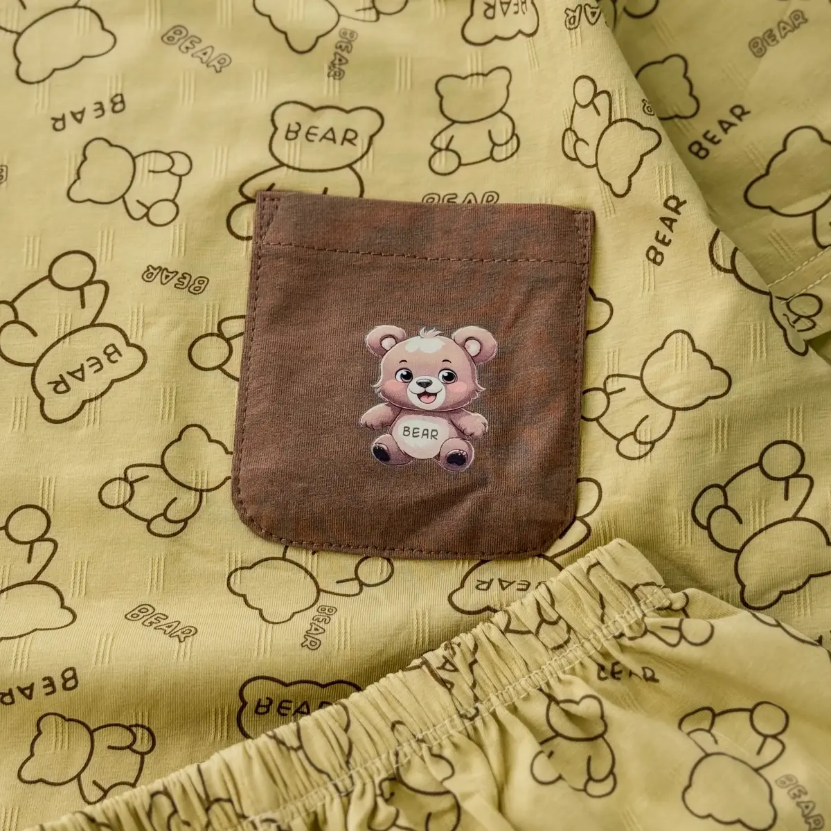 دو تیکه وارداتی جیبدار Bear